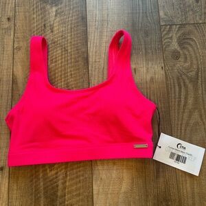 ZYIA Women's Pink Swim top